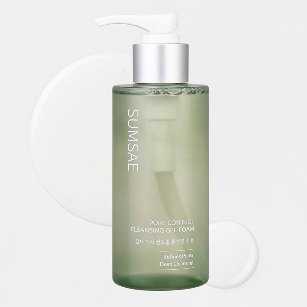 Korean Skincare SUMSAE Pore Control Cleansing Gel Foam